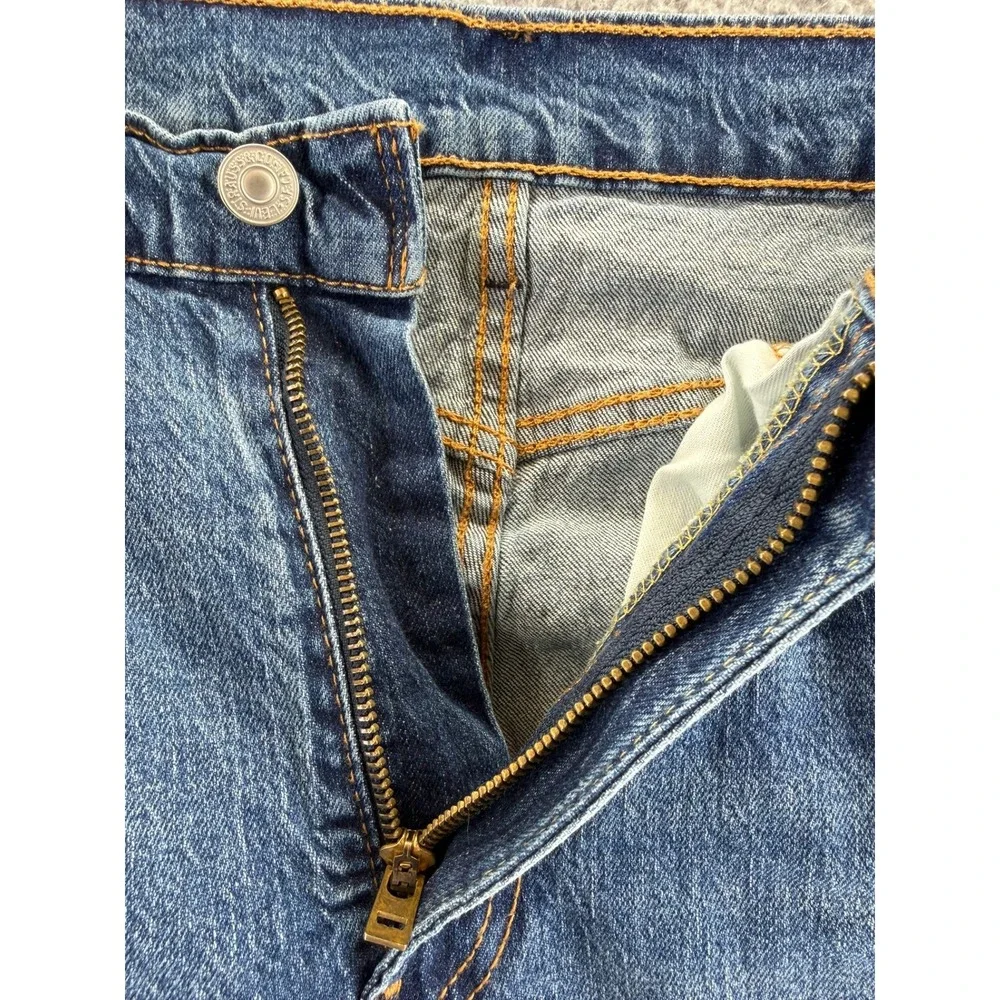 Levis 514 Straight Fit Mens Jeans Blue Denim Medium Wash 33x31 Pants